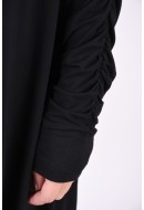 Dress Selected Slfottilia Short Roll Neck Black